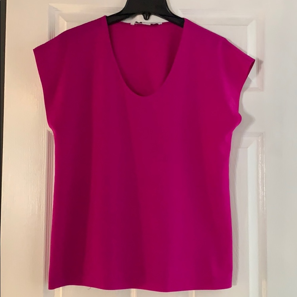 DVF crepe blouse
